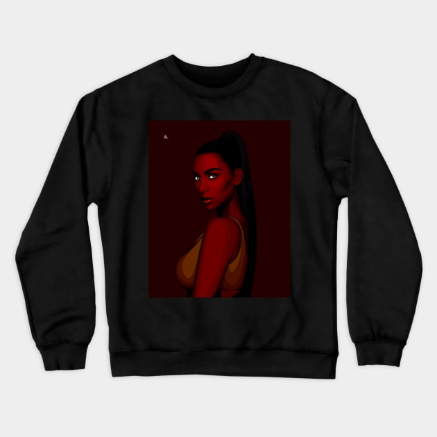 KIM KARDASHIAN WEST Crewneck Sweatshirt by stooldee_anthony@yahoo.com